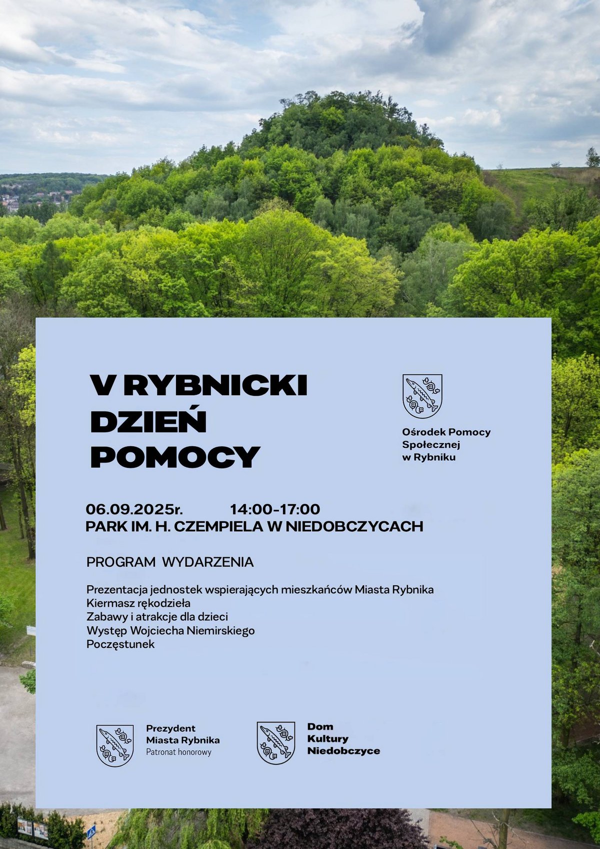 Rybnicki dzień pomocy - Plakat