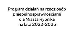 Program działań na rzecz osób z niepełnosprawnościami